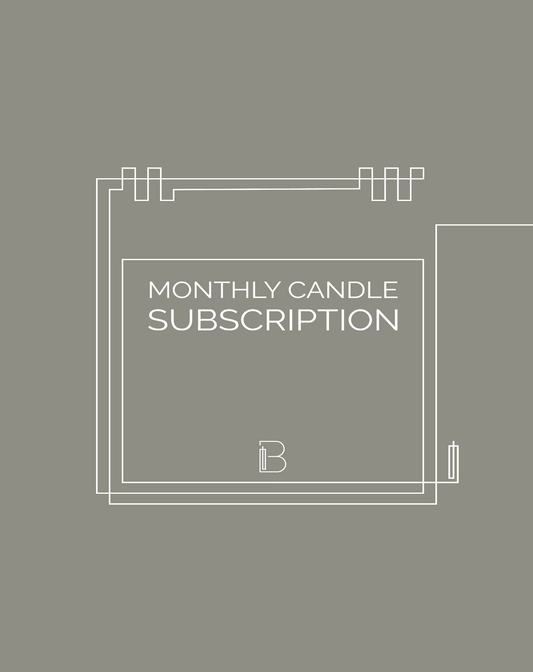 Burns By Burns Monthly Candle Subscription
