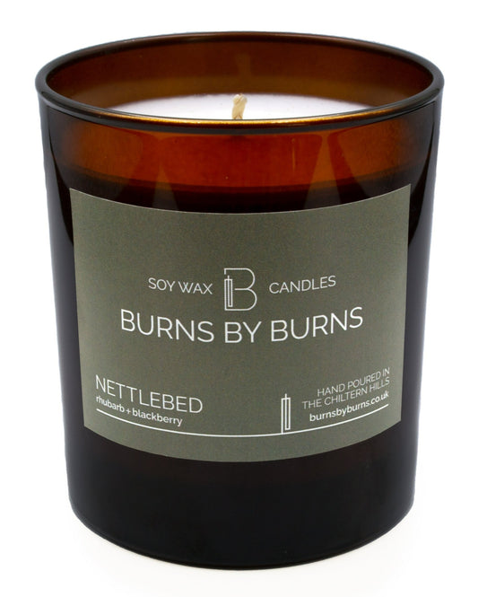 Nettlebed Rhubarb and Blackberry Soy Scented Candle